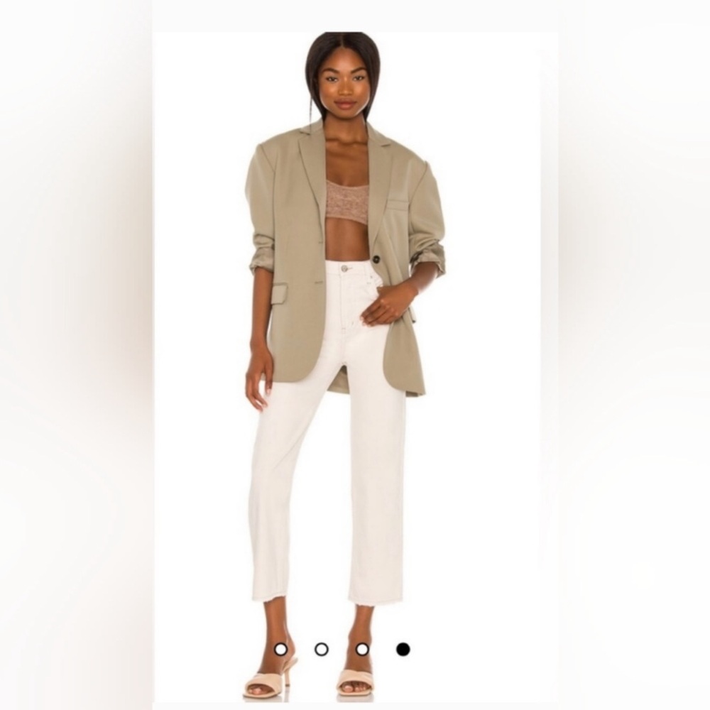 Pistola Cassie Super High Rise Straight Crop in Adobo Size 31